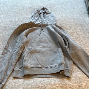 Nike Women's Crewneck Hoodie - Light Gray